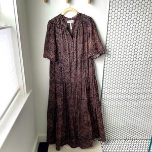 Apiece Apart cotton maxi dress with slip